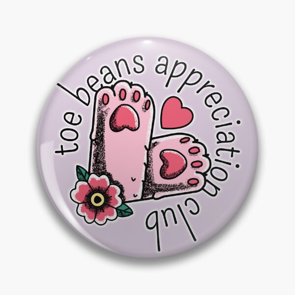 Item preview, toe beans appreciation club designed and sold by hunnydoll.