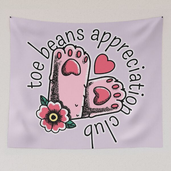 Item preview, toe beans appreciation club designed and sold by hunnydoll.