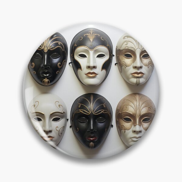 Item preview, Beauty masks collection pattern  designed and sold by SmileshareShop.