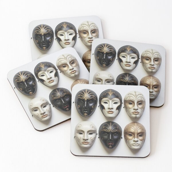 Item preview, Beauty masks collection pattern  designed and sold by SmileshareShop.