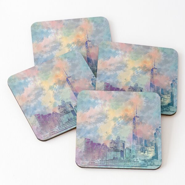 Item preview, Governors Island (Watercolor) designed and sold by goldstreet.