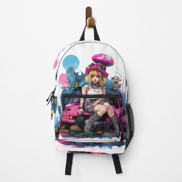 Item preview, Mushroom Hot Pink Tank Girl designed and sold by DigitalityArt.