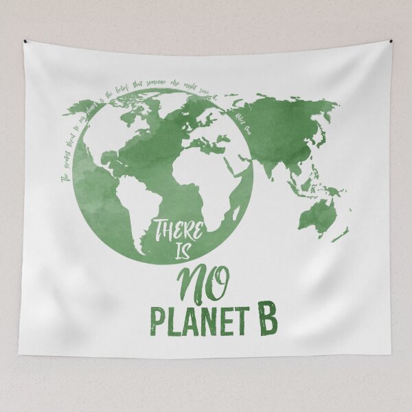 Item preview, There Is No Planet B - Green designed and sold by rivermill.