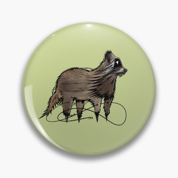 Item preview, Zombie raccoon designed and sold by EMMJ-ART.