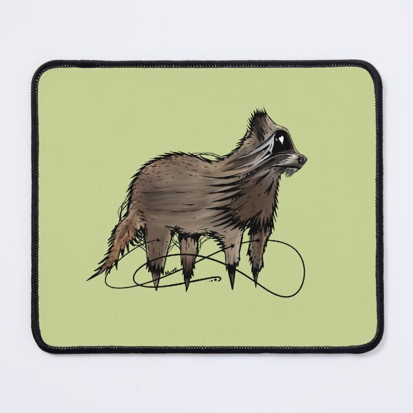 Item preview, Zombie raccoon designed and sold by EMMJ-ART.