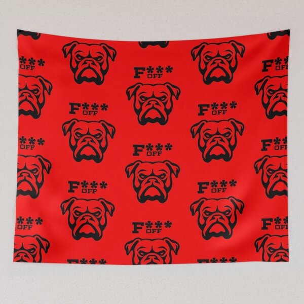 Item preview, Fuck off, Bulldog (mad). designed and sold by Bauani.