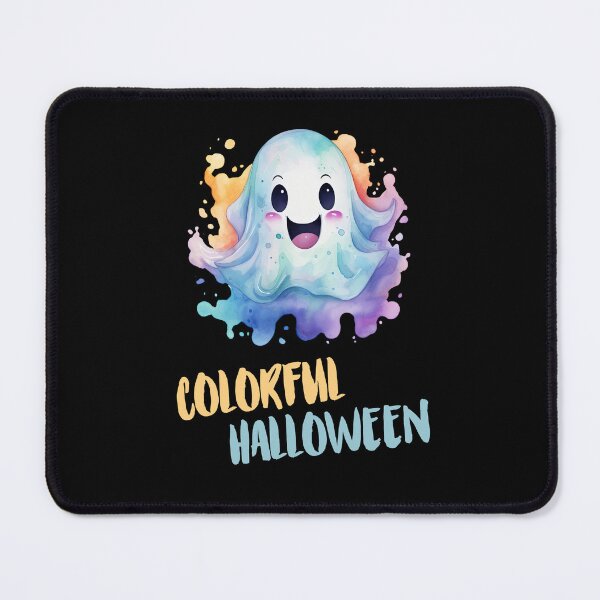Item preview, Hugs from cute colorful ghost for Halloween designed and sold by CleanDecor.