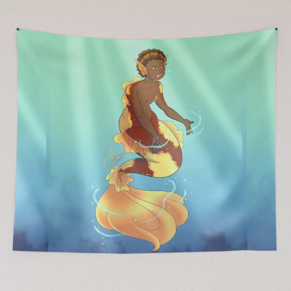 Item preview, Irritated Mermaid designed and sold by lkthayerart.