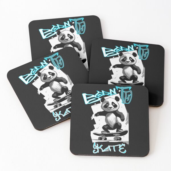 Item preview, A cool panda skateboarding  designed and sold by Animal world designs.