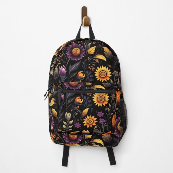 Item preview, Dark Halloween Flowers - Floral Pattern designed and sold by Just-Flowers.
