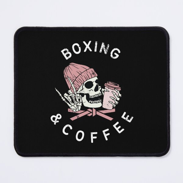 Item preview, Boxing And Coffee Beanie, Rock On Vintage Skull designed and sold by Polishthestone.