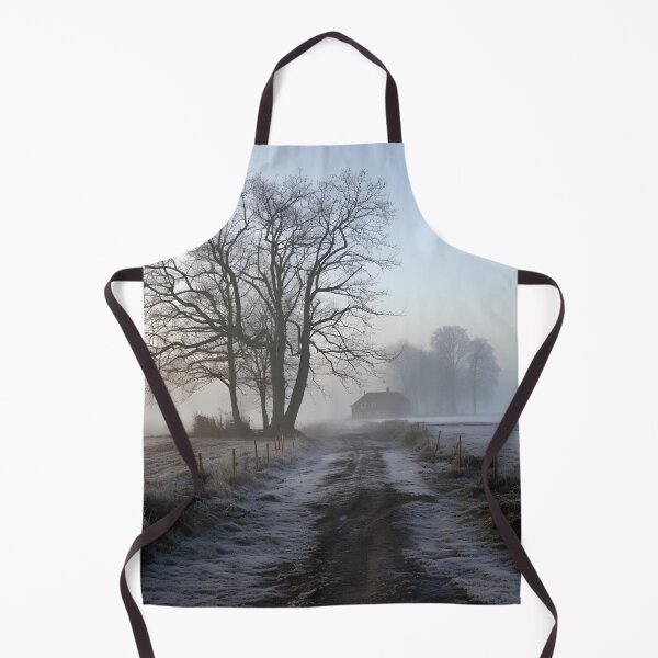 Item preview, foggy countryside morning print designed and sold by dcrc.
