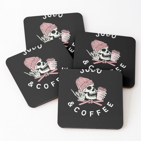 Item preview,  Judo And Coffee Beanie, Rock On Vintage Skull designed and sold by Polishthestone.