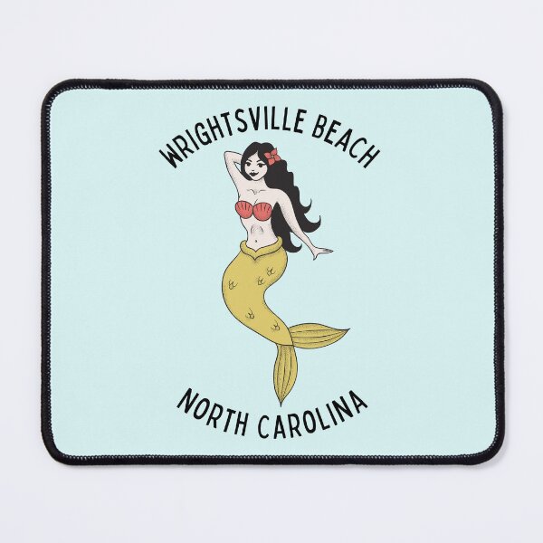 Item preview, Wrightsville Beach North Carolina Mermaid designed and sold by carolinafound.