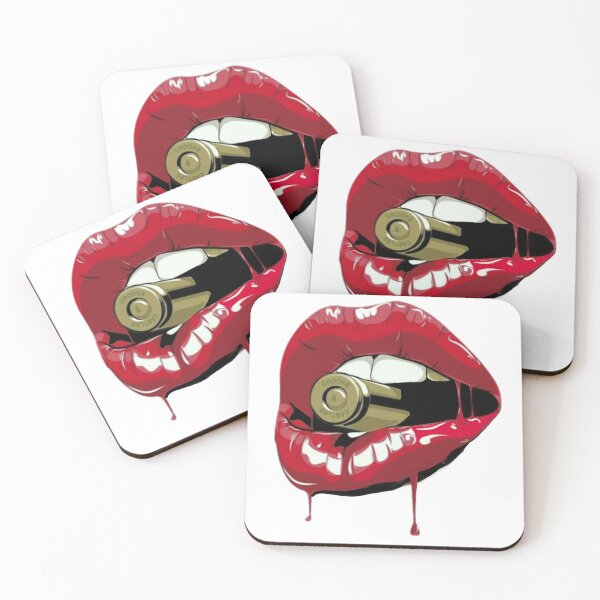 Item preview, Lips - red lips designed and sold by ArtSkyfall.