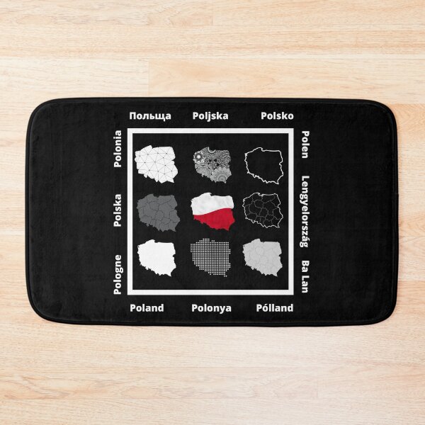 Item preview, Poland in different languages designed and sold by Viking60North.