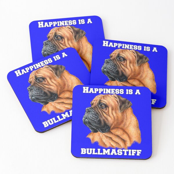 Artikelvorschau, Das Glück eines Bullmastiff-Hundebesitzers ist ein Bullmastiff entworfen und verkauft von fantasticdesign.