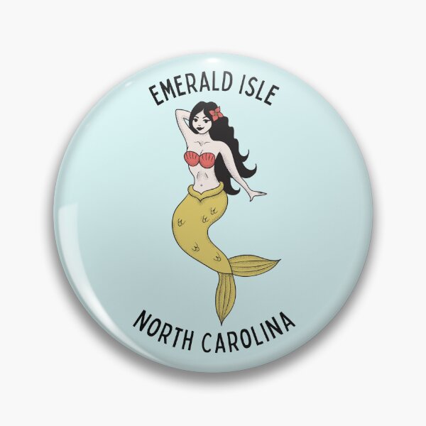 Item preview, Emerald Isle North Carolina Mermaid designed and sold by carolinafound.