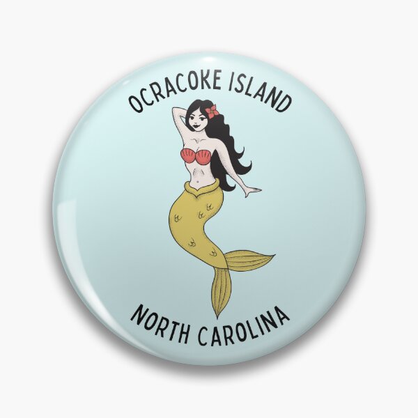 Item preview, Ocracoke Island North Carolina Mermaid designed and sold by carolinafound.
