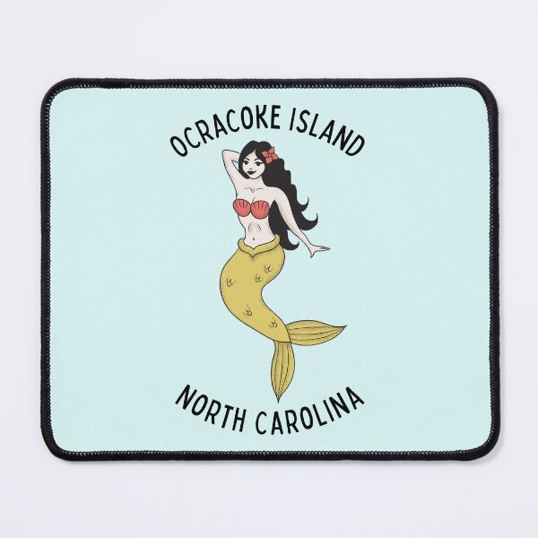 Item preview, Ocracoke Island North Carolina Mermaid designed and sold by carolinafound.