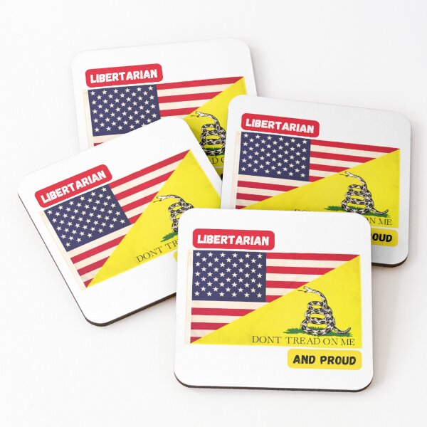 Item preview, Libertarian and Proud designed and sold by STO1KA.