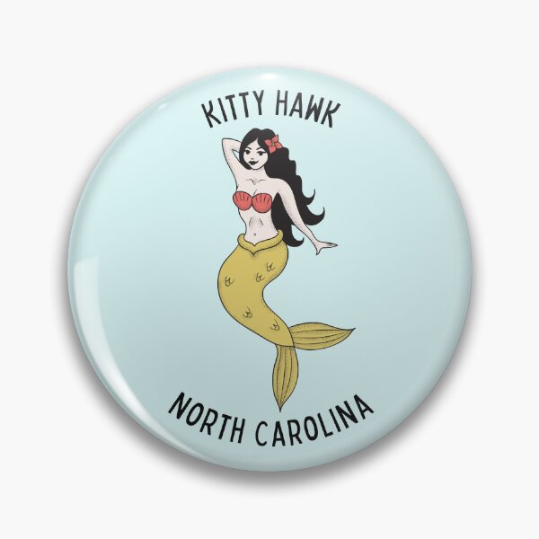 Item preview, Kitty Hawk North Carolina Mermaid designed and sold by carolinafound.
