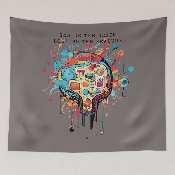 Item preview, 4000 Weeks Christie Collection T-Shirt iside the brain looking feature designed and sold by andyandy20.