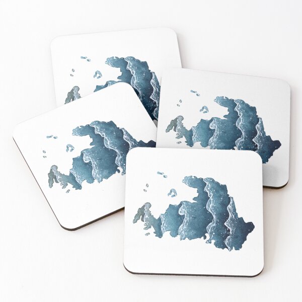 Item preview, Drummond Island Watercolor designed and sold by Jarrod Vandenberg.