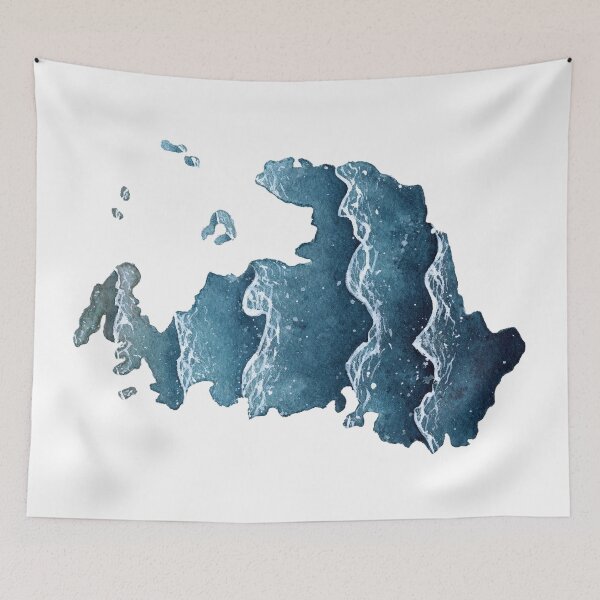 Item preview, Drummond Island Watercolor designed and sold by Jarrod Vandenberg.