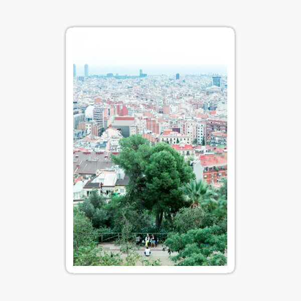 Urban gradient Sticker