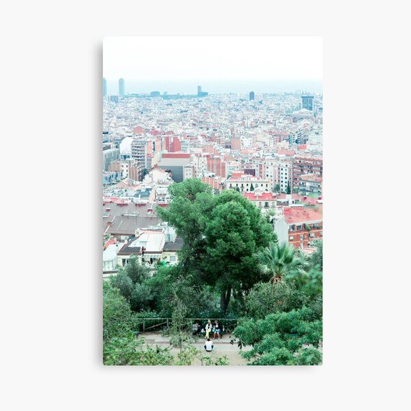 Urban gradient Canvas Print