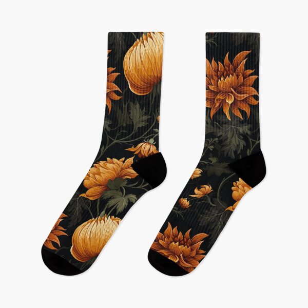 Item preview, Halloween Spooky Flowers - Halloween Floral Pattern designed and sold by Just-Flowers.