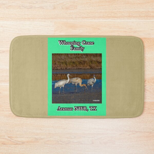 Item preview,  Give The Bird To Your Lover: Whooping Crane Family, Aransas NWR, Aransas County, Texas.  designed and sold by MoreEZUSA-Here.