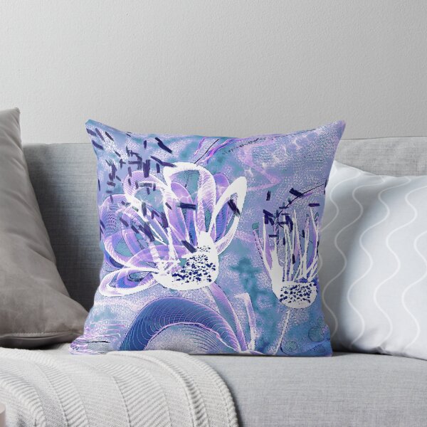 Artikelvorschau, Lila-blauer Marmor-Look entworfen und verkauft von AdRonDesign.