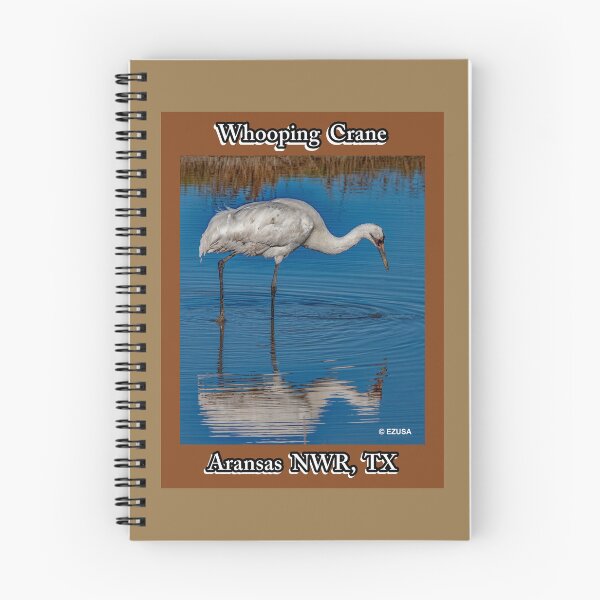 Item preview, Give Someone You Love The Bird: Whooping Crane, Aransas NWR, Aransas County, Texas.  designed and sold by MoreEZUSA-Here.