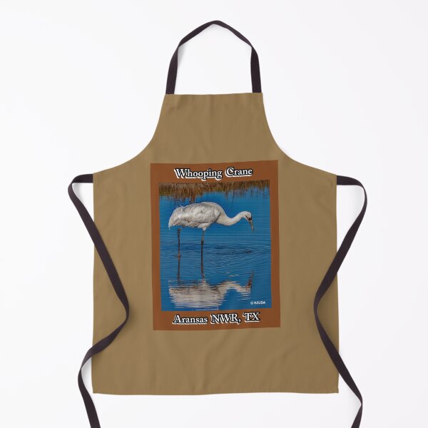 Item preview, Give Someone You Love The Bird: Whooping Crane, Aransas NWR, Aransas County, Texas. designed and sold by MoreEZUSA-Here.