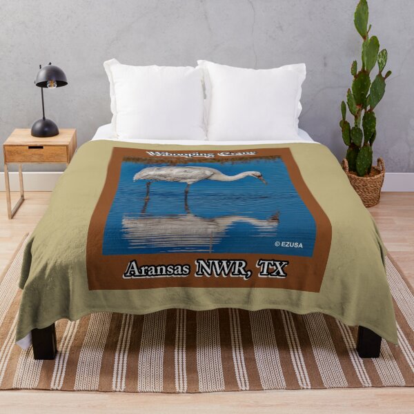 Item preview, Give Someone You Love The Bird: Whooping Crane, Aransas NWR, Aransas County, Texas.  designed and sold by MoreEZUSA-Here.
