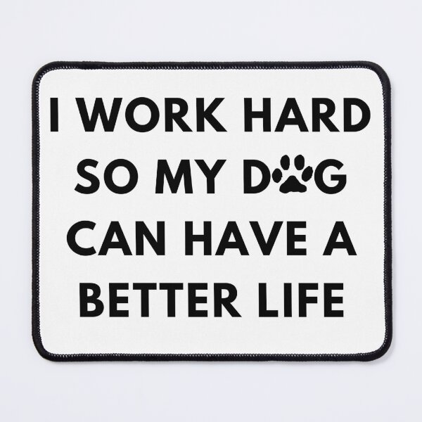 Item preview, Funny quote for dog lovers designed and sold by Stitch05.