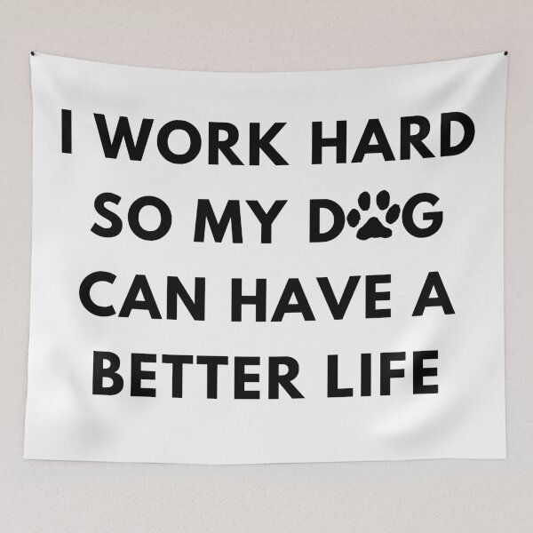 Item preview, Funny quote for dog lovers designed and sold by Stitch05.