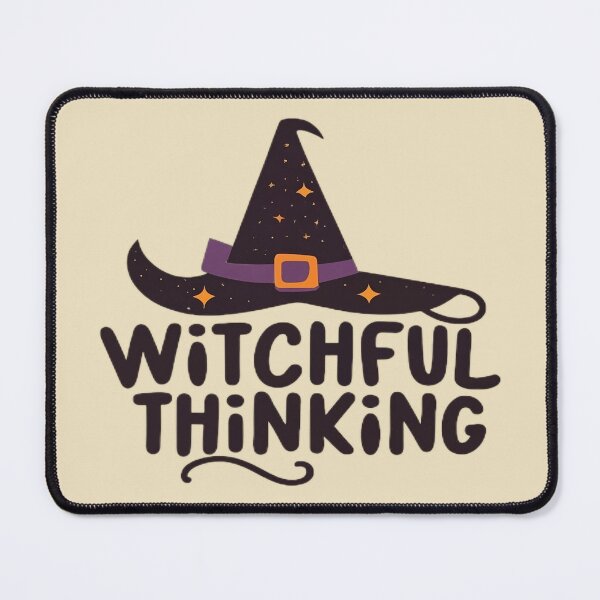 Item preview, Witchful Thinking - Hat-tastic Halloween Charm designed and sold by Wishing-Wings.