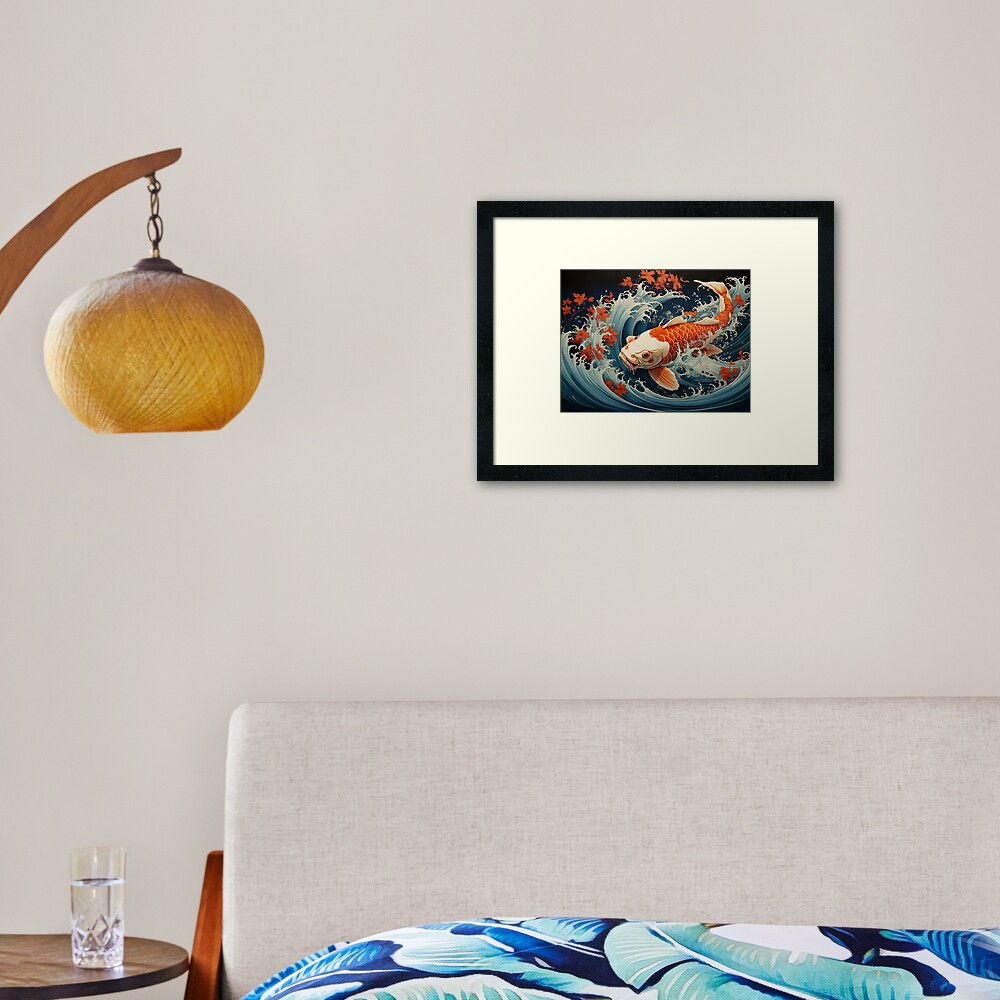 Item preview, Framed Art Print designed and sold by RoyalKongz.