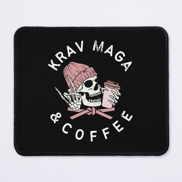 Item preview, Krav Maga And Coffee Beanie, Rock On Vintage Skull designed and sold by Polishthestone.