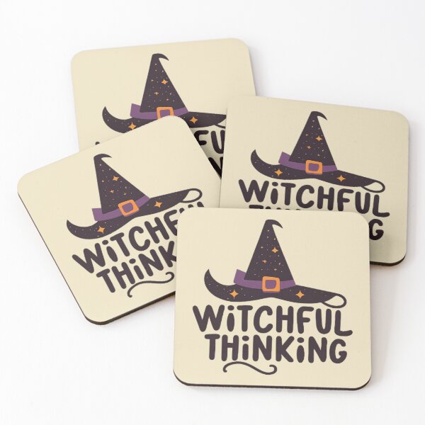 Item preview, Witchful Thinking - Hat-tastic Halloween Charm designed and sold by Wishing-Wings.