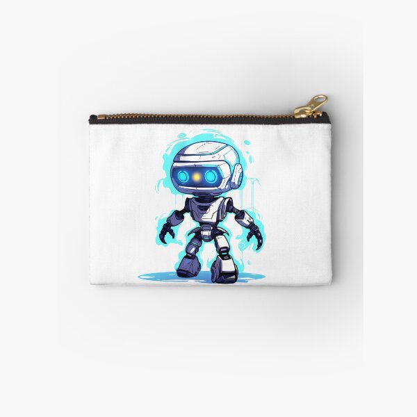 Item preview, Cyberpunk Robot – Cute Retro Futurist Companion designed and sold by SchorlCraft.