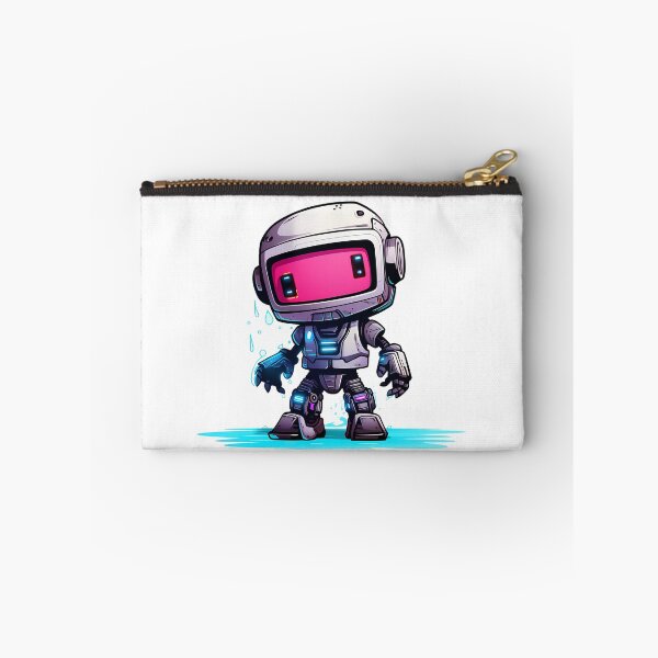 Item preview, Cyberpunk Robot – Cute Retro Futurist Companion designed and sold by SchorlCraft.