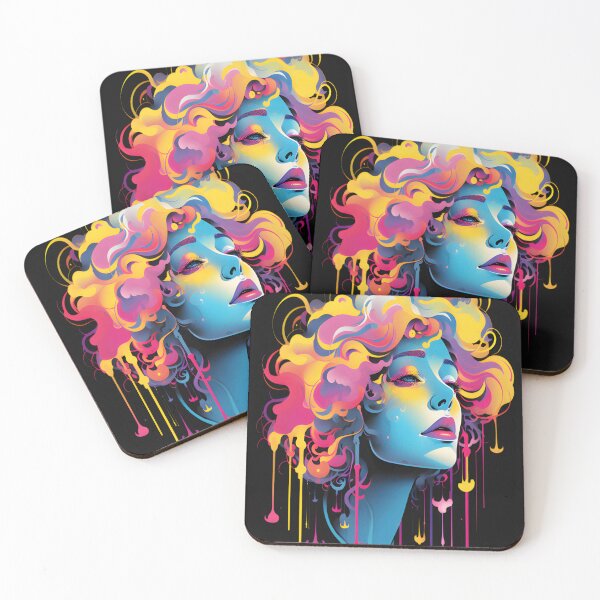 Item preview, Explosion of Creativity: Abstract Artwork designed and sold by alaa-mously.