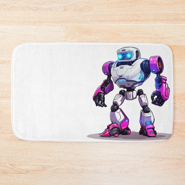 Item preview, Cyberpunk Robot – Cute Retro Futurist Companion designed and sold by SchorlCraft.