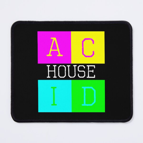 Item preview, Acid house music logo designed and sold by Ashtreemeadow.