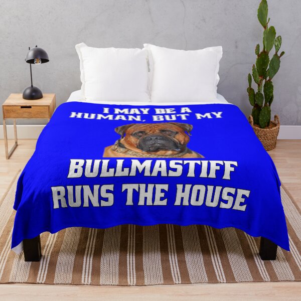 Item preview, Bullmastiff Dog Owner I May Be A Human, But My Bullmastiff Runs The House. designed and sold by fantasticdesign.