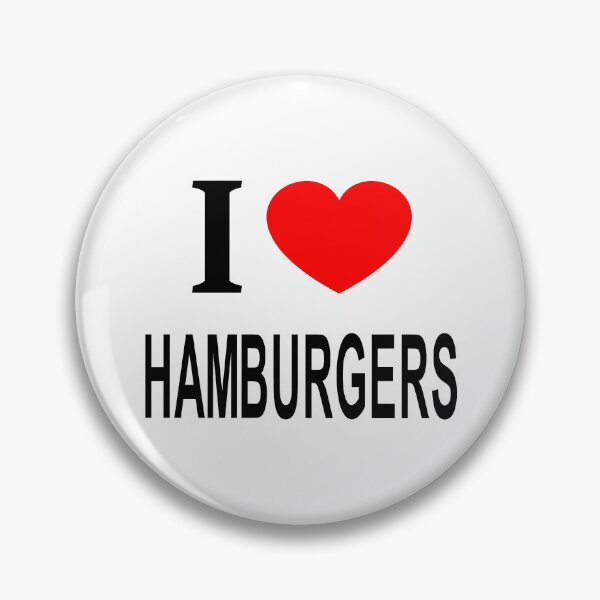 Item preview, I ❤️ HAMBURGERS I LOVE HAMBURGERS I HEART HAMBURGERS designed and sold by usernamenaijan.
